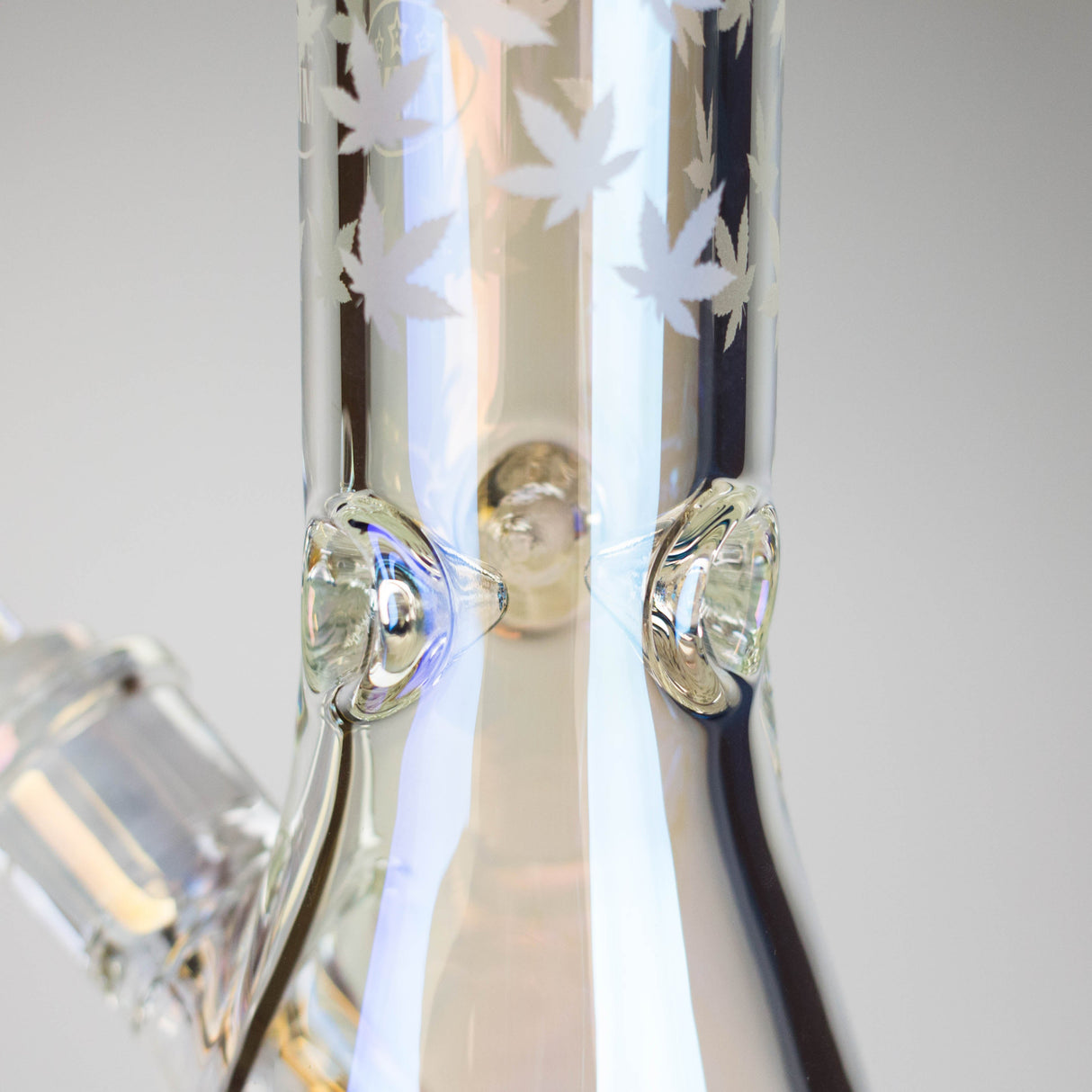 Xtreme | 13″ 7mm Electro-Plated Beaker Bong – (XTR-210) Glass Bong Canadian Distributor