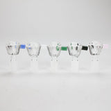 Crystal Diamond Bowl with Color Handle – 14mm (BL-CC481) Bowl · Banger · Oil Burner Canadian Distributor