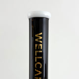 Wellcann | 14" Thickened Base Geometric Gold Beaker Glass Bong Glass Bong Super Supplys Inc