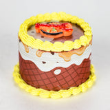 2.5" Cake-Shaped Metal Grinder 4-Layer (Box of 6) Display Pack 777 Smoke