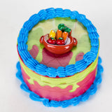 2.5" Cake-Shaped Metal Grinder 4-Layer (Box of 6) Display Pack 777 Smoke