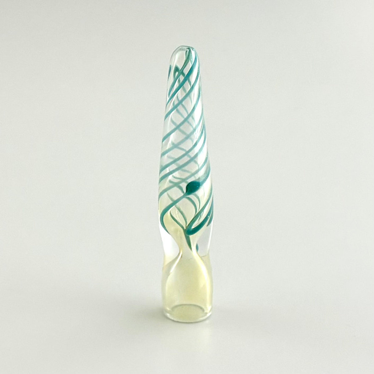 3" Twisted Glass Chillum-Pack of 4 One Hitter Super Supplys Inc