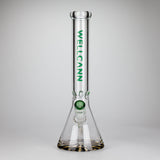 Wellcan | 15" 7mm Psychedelic Thickened Beaker Glass Bong Glass Bong Super Supplys Inc