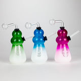 6" Round Bottom Skull Glass Oil Burner – Compact Design with Assorted Colors Glass Rig RMG WHOLESALE