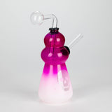 6" Round Bottom Skull Glass Oil Burner – Compact Design with Assorted Colors Glass Rig RMG WHOLESALE