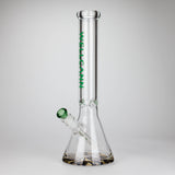 Wellcan | 15" 7mm Psychedelic Thickened Beaker Glass Bong Glass Bong Super Supplys Inc