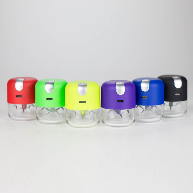 Electric Metal Grinder with USB Charging Cable – Portable, Powerful, and Easy to Use Electronic Grinder 777 Smoke