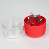Electric Metal Grinder with USB Charging Cable – Portable, Powerful, and Easy to Use Electronic Grinder 777 Smoke