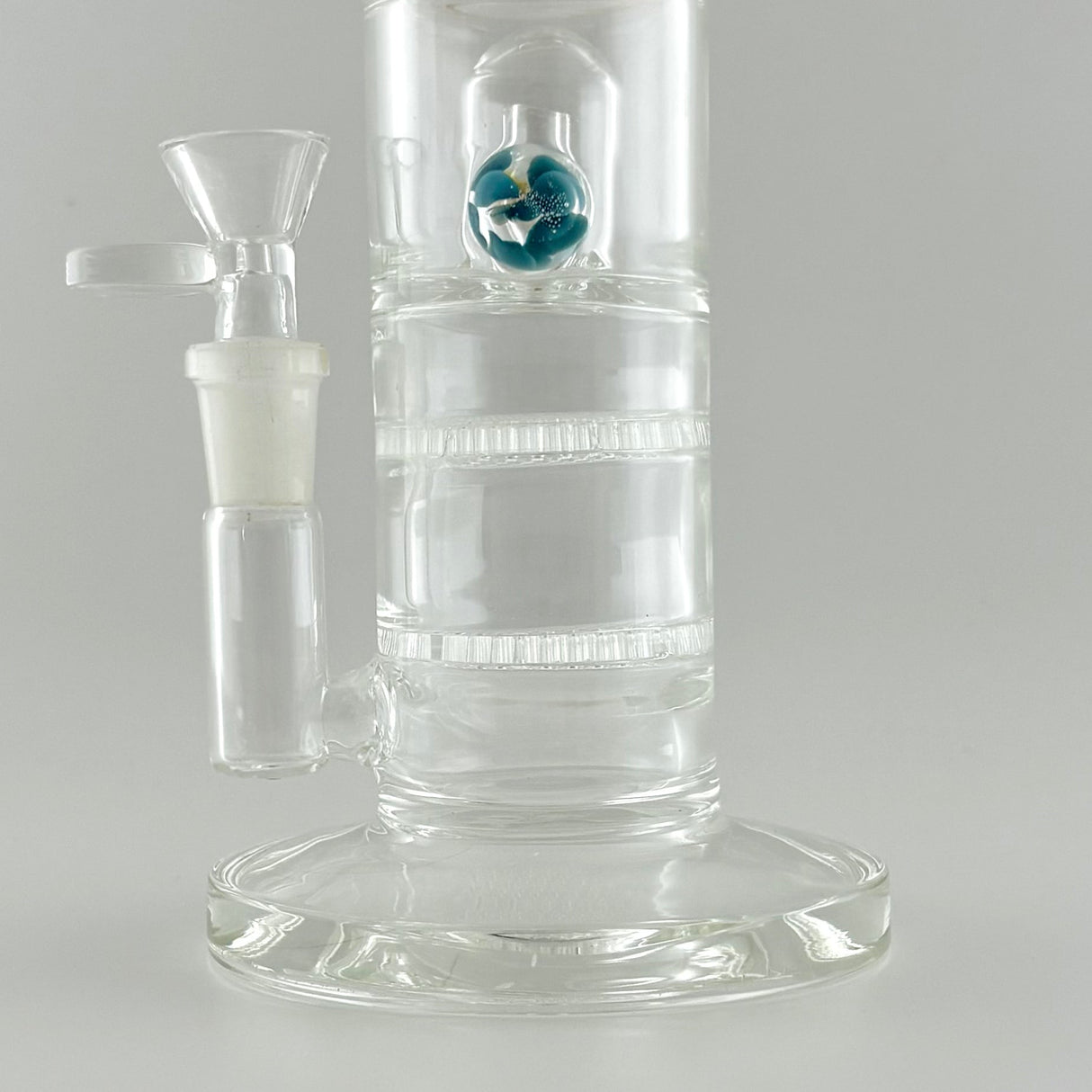 10" Double Layer Honeycomb Perc Glass Bong Super Supplys Inc