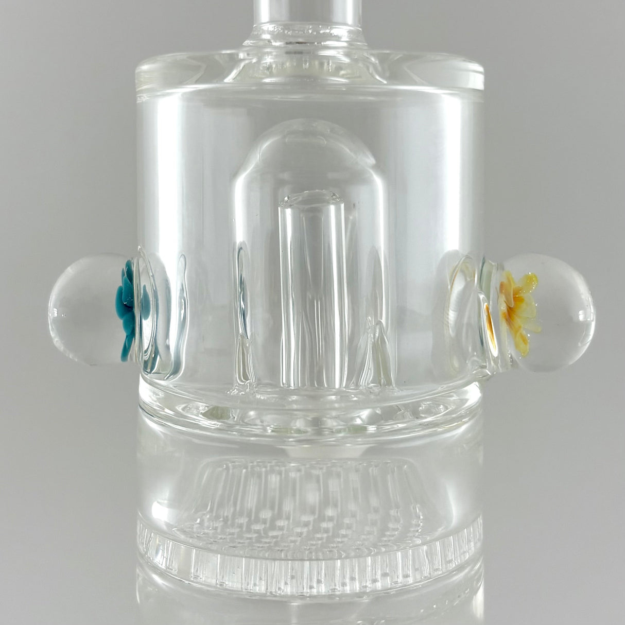 10" Double Layer Honeycomb Perc Glass Bong Super Supplys Inc