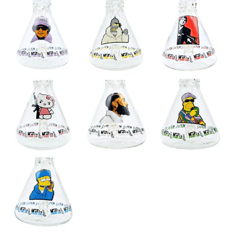 Mafia Glass | Character-Themed Beaker Bongs – Mafia Glass Collection Glass Bong ONE