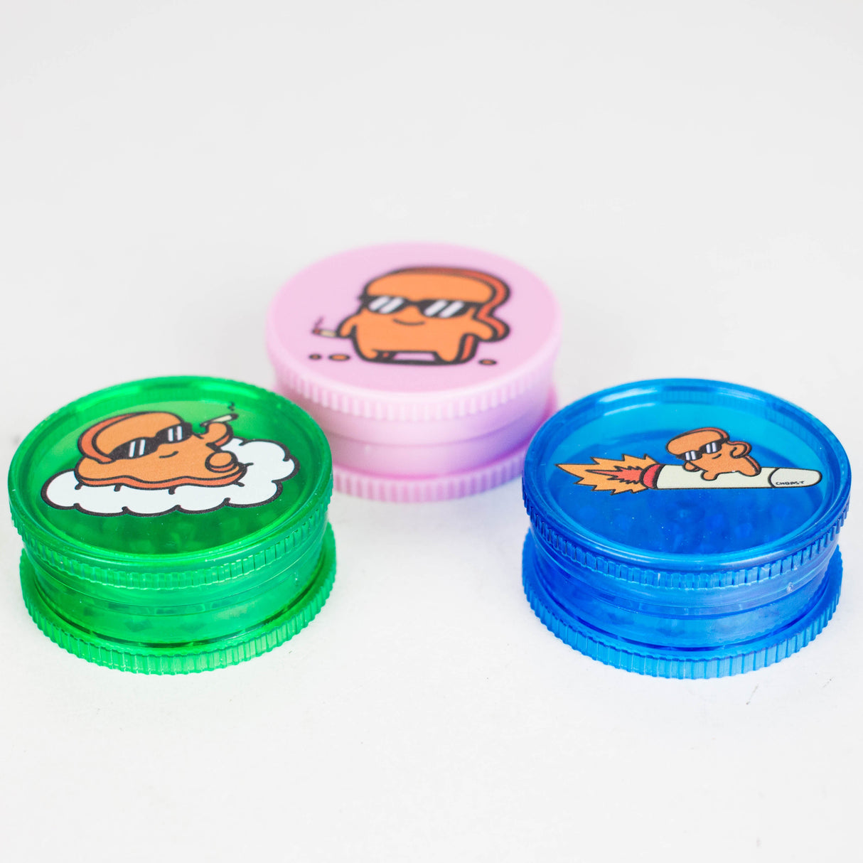 Choast | 12 Pack Acrylic Grinder Display - 3pc 60MM Display Pack Choast