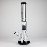 Genie | 17.5" 10-Arm 9mm Colored Bottom Glass Bong [GE4180] Glass Bong ONE