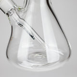 Genie | 19.5" 9mm Curved Shaft Glass Beaker Bong [F7-002-1] Glass Bong ONE
