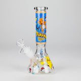 7.5" Glow-in-the-Dark PK Cartoon Beaker Bong – [PIP880] Glass Bong NIBO Distribution Design D