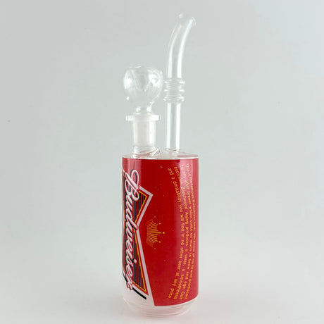 8" Soda Can Water Pipe Glass Bong Super Supplys Inc BUDW