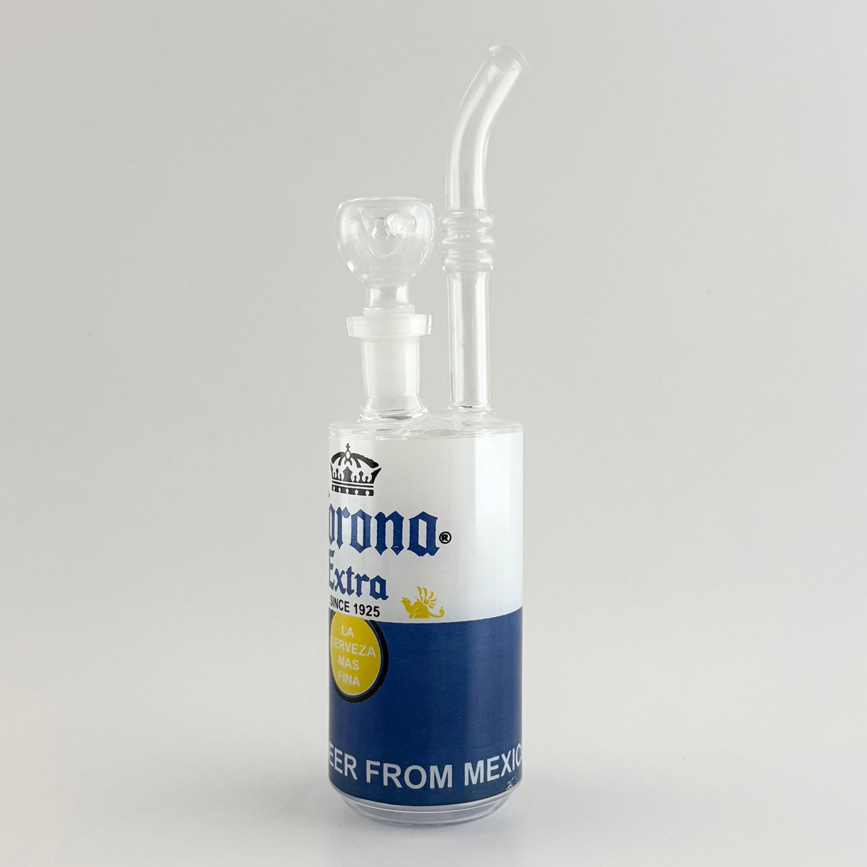 8" Soda Can Water Pipe Glass Bong Super Supplys Inc CORO