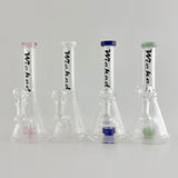 Wicked | 8" Beaker-Style Dab Rig Glass Bong Super Supplys Inc