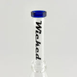 Wicked | 8" Beaker-Style Dab Rig Glass Bong Super Supplys Inc