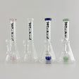 Wicked | 8" Beaker-Style Dab Rig Glass Bong Super Supplys Inc