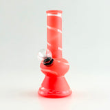 6" Glass Water Pipe – 10 Assorted Colours Glass Bong Super Supplys Inc Orange