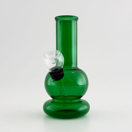 5" Colour Water Pipe - 10 Assorted Colours Glass Bong Super Supplys Inc Green