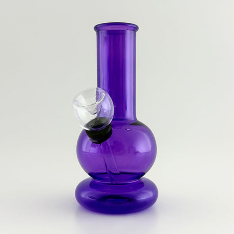 5" Colour Water Pipe - 10 Assorted Colours Glass Bong Super Supplys Inc Purple
