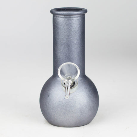 6 " Soft Glass Assorted Colors Glass Bong Super Supplys Inc Gray