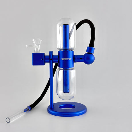 Fortune | 9" Mini Gravity Infuser [JC240412] Metal Bong Fortune Blue