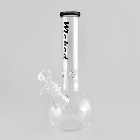 Wicked | 10" Spherical Glass Bong Glass Bong Super Supplys Inc Grey