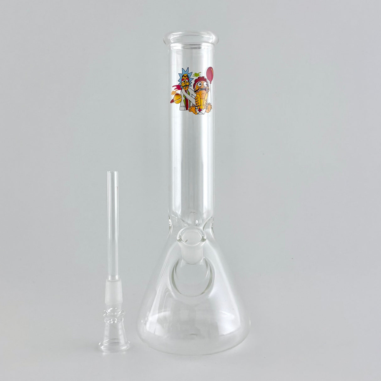 10" Cartoon Glass Beaker Bong Glass Bong Super Supplys Inc
