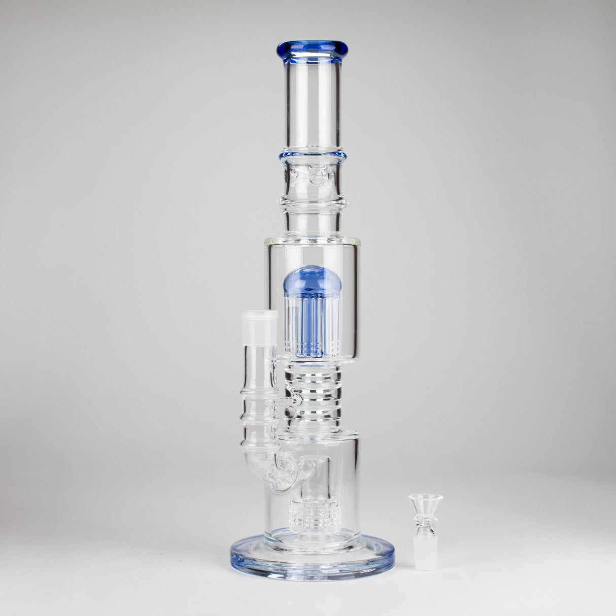 16" Glass Bong – 10-Arm Tree Perc with Matrix Perc for Maximum Filtration