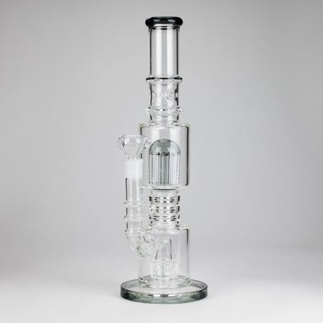 16" Glass Bong – 10-Arm Tree Perc with Matrix Perc for Maximum Filtration