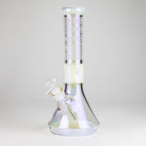 12.5" Hologram Beaker Glass Bong