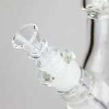 16" 7mm Colored Beaker Bong – Premium Thick Glass with Grid Perc