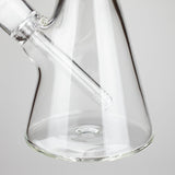 16" 7mm Colored Beaker Bong – Premium Thick Glass with Grid Perc