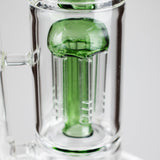 16" Triple Perc Straight Tube – Premium Glass Bong with Maximum Filtration Glass Bong Small Biz Distributors