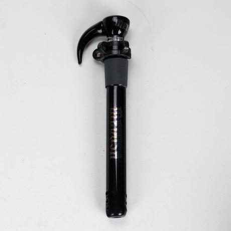 Medusa | Colored Downstem Style "01" – Includes Glass Bowl & Keck Clip Downstem · Bowlstem Small Biz Distributors 12cm / 4.7" Black