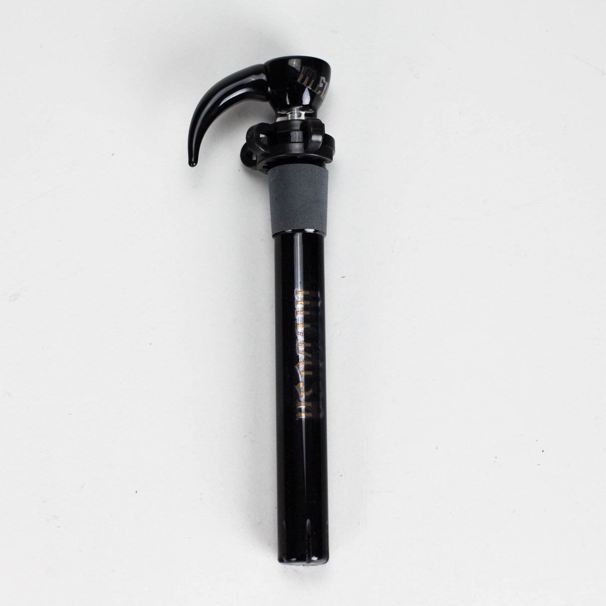 Medusa | Colored Downstem Style "02" – Includes Glass Bowl & Keck Clip Downstem · Bowlstem Small Biz Distributors 13.5cm / 5.3" Black