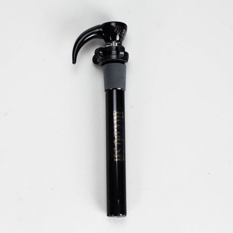 Medusa | Colored Downstem Style "02" – Includes Glass Bowl & Keck Clip Downstem · Bowlstem Small Biz Distributors 13.5cm / 5.3" Black
