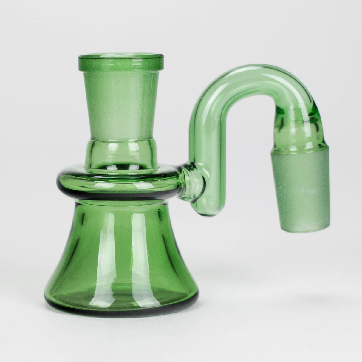 Medusa | 18mm Full Color Dry Ash Catcher – 90° Angle for Cleaner, Smoother Hits Ashcatcher · Percolator · Filter · Mouthpiece Small Biz Distributors Green