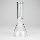 8" Clear Beaker Glass Bong – 4mm Thick Glass Bong HALLO GLASS
