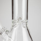 8" Clear Beaker Glass Bong – 4mm Thick Glass Bong HALLO GLASS