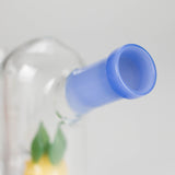 6" Dome Tank Glass Bong – Pineapple Diffuser(Assorted Colors) Glass Bong HALLO GLASS
