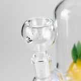 6" Dome Tank Glass Bong – Pineapple Diffuser(Assorted Colors) Glass Bong HALLO GLASS