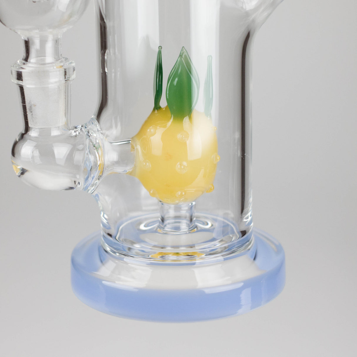 6" Dome Tank Glass Bong – Pineapple Diffuser(Assorted Colors) Glass Bong HALLO GLASS