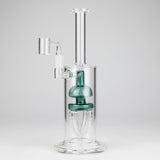 11" 2-in-1 Glass Dab Rig with Percolator [BH141]
