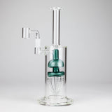 11" 2-in-1 Glass Dab Rig with Percolator [BH141]