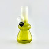 5" Mini Colour Water Pipe - 10 Assorted Colours Glass Bong Super Supplys Inc Mustard