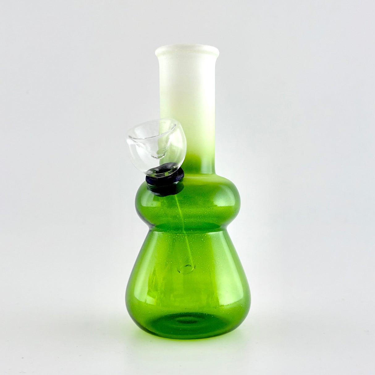 5" Mini Colour Water Pipe - 10 Assorted Colours Glass Bong Super Supplys Inc Green